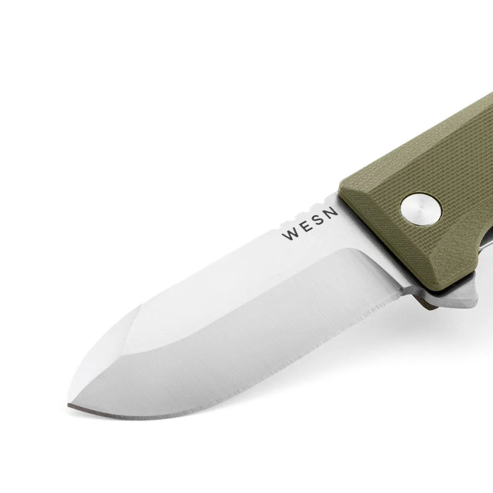 WESN Allman Knife OD Green