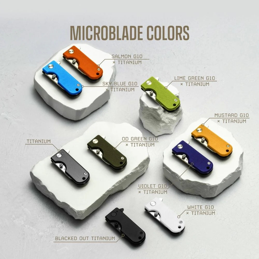 WESN Microblade Knife Salmon