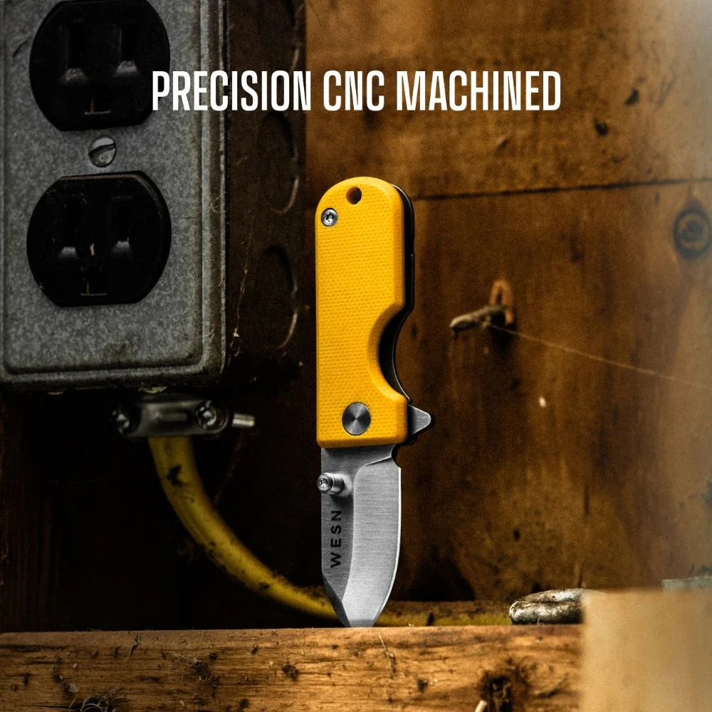 WESN Microblade Knife Mustard