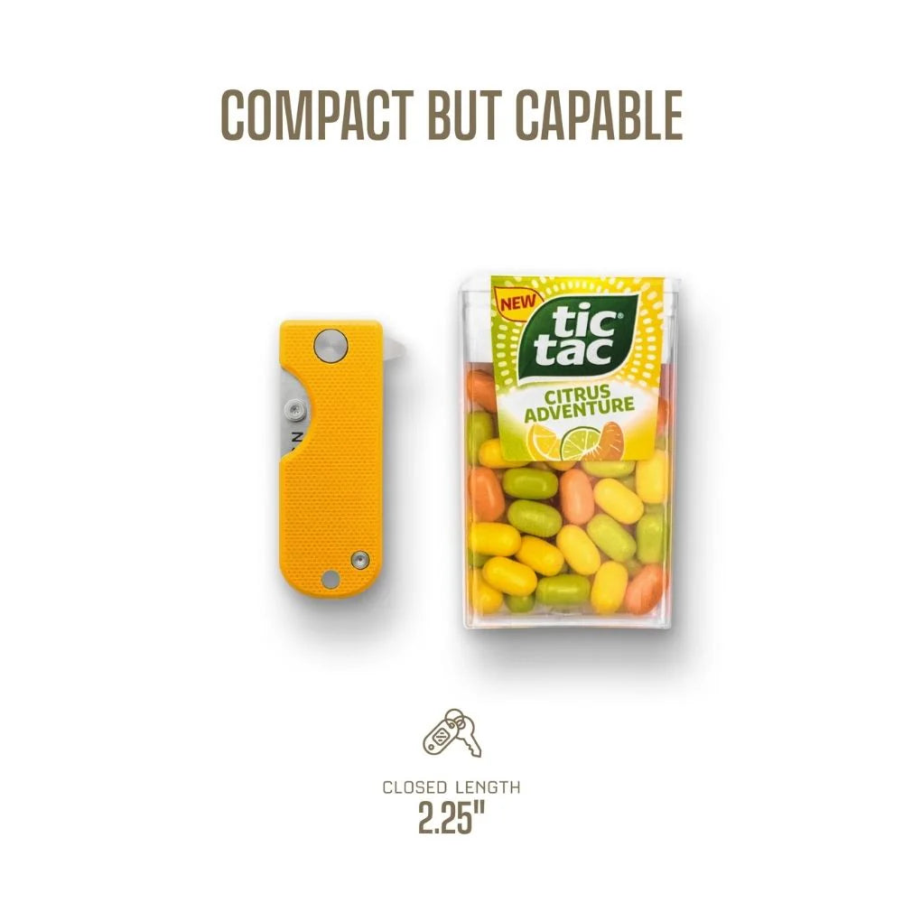 WESN Microblade Knife Mustard