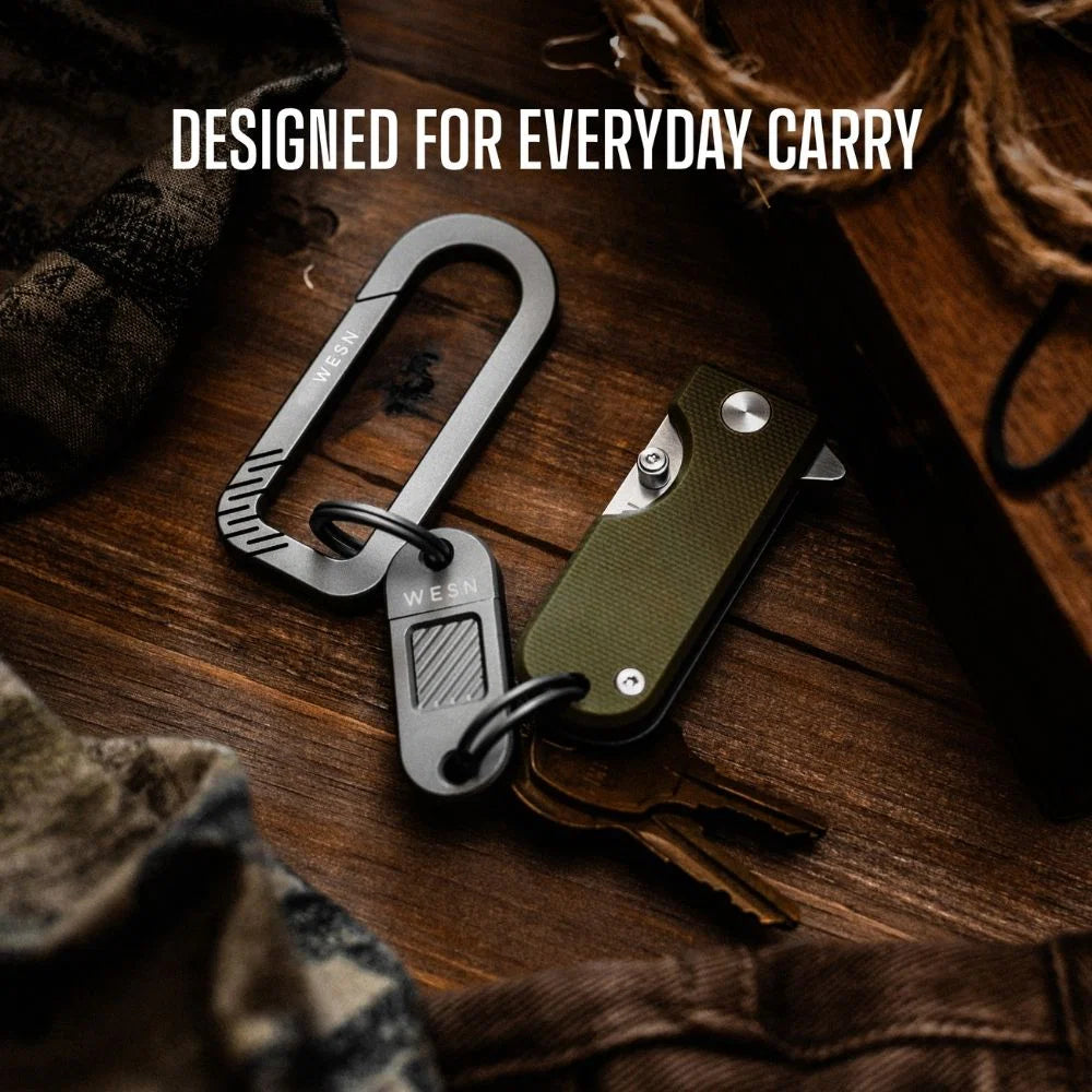 WESN Microblade Knife OD Green