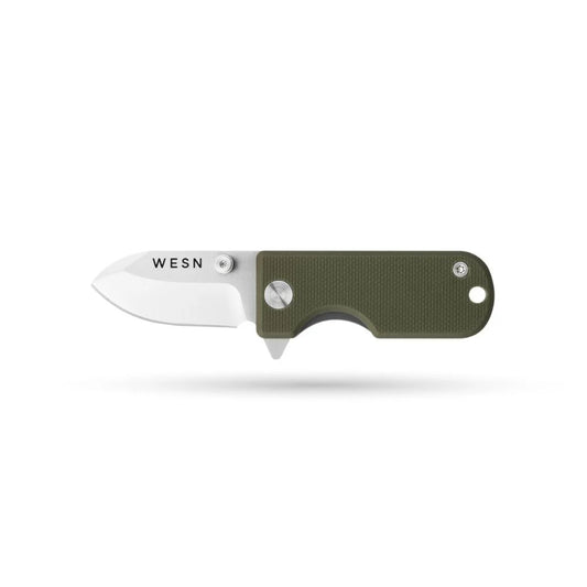 WESN Microblade Knife OD Green