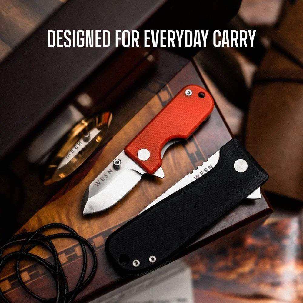 WESN Microblade Knife Salmon