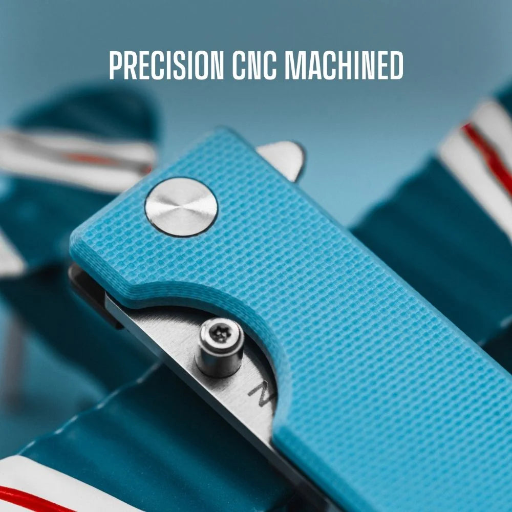 WESN Microblade Knife Sky Blue