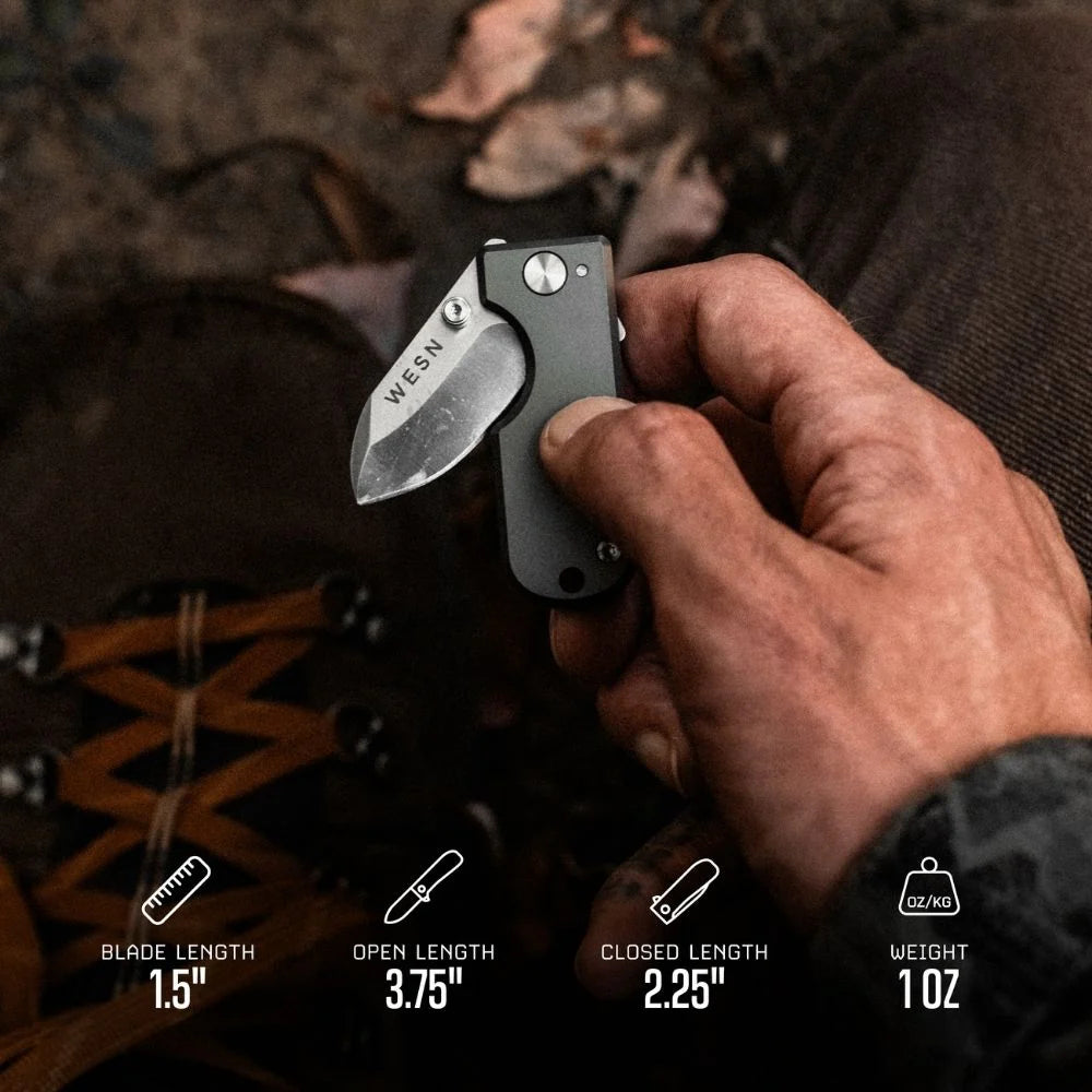 WESN Microblade Knife Titanium
