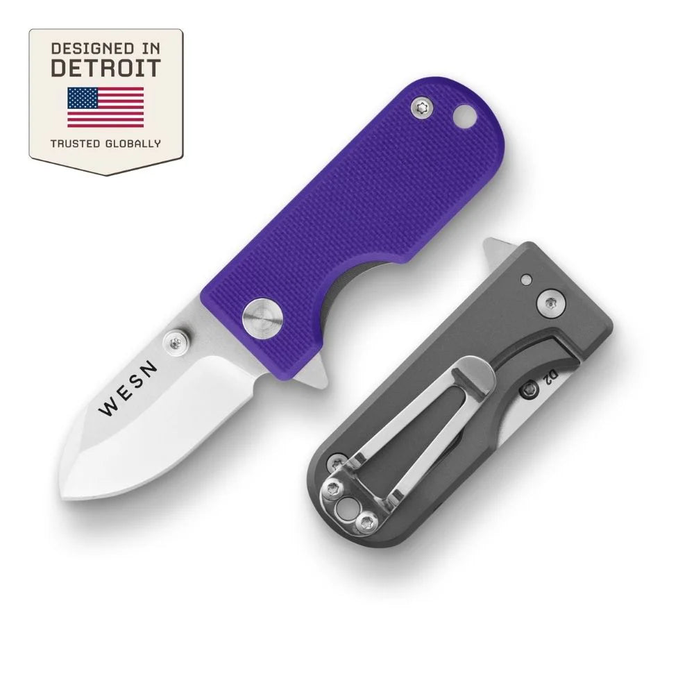 WESN Microblade Knife Violet