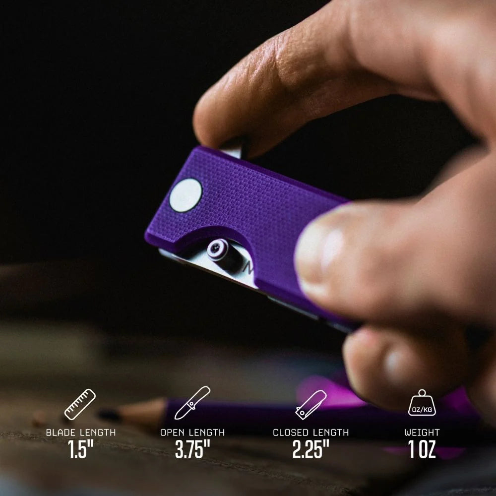 WESN Microblade Knife Violet