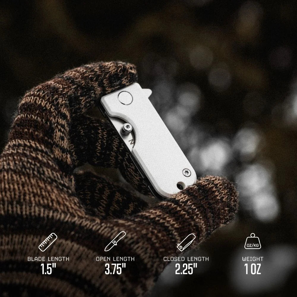 WESN Microblade Knife White