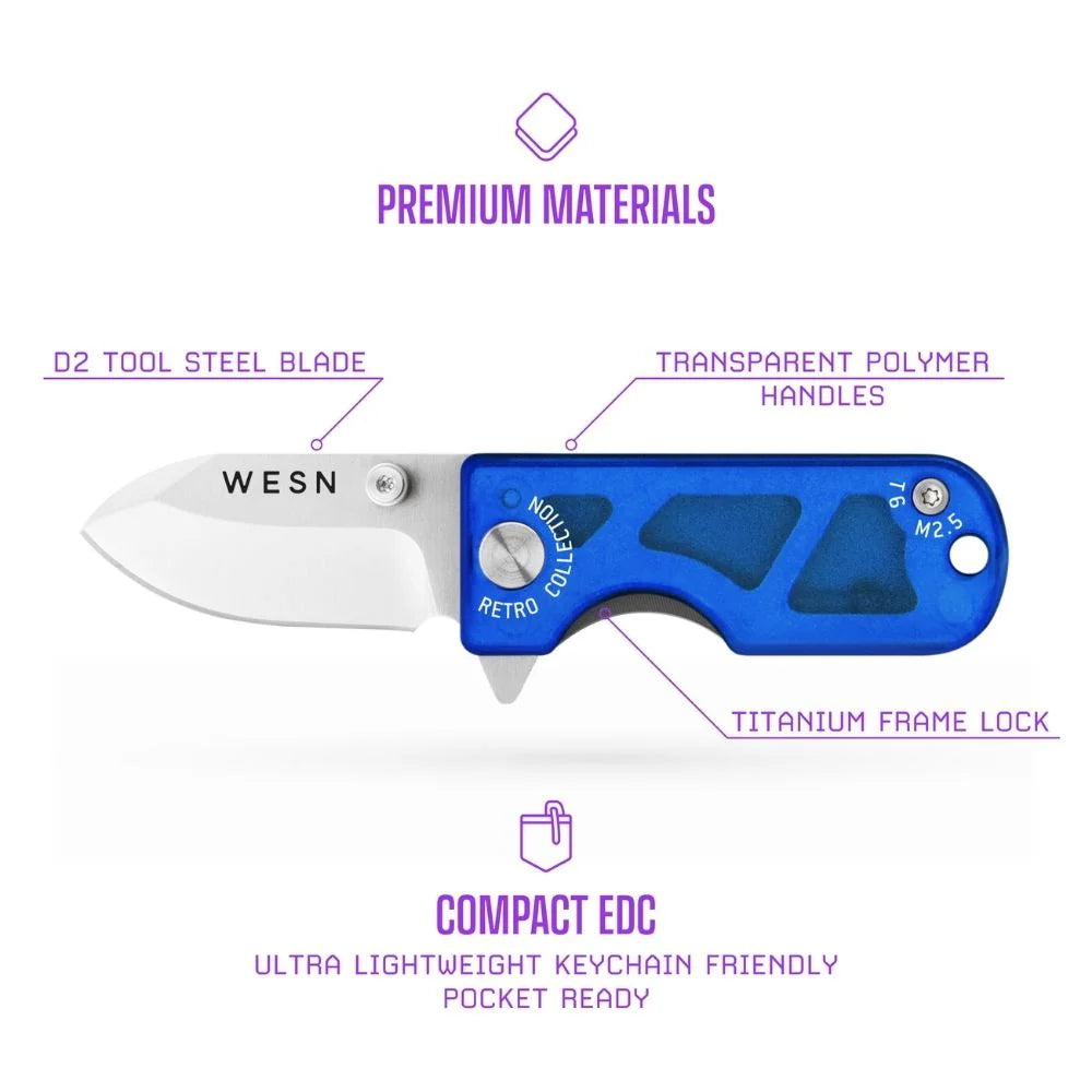 WESN Cosmic Blue Retro Volume 2.0 Microblade