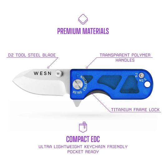 WESN Cosmic Blue Retro Volume 2.0 Microblade