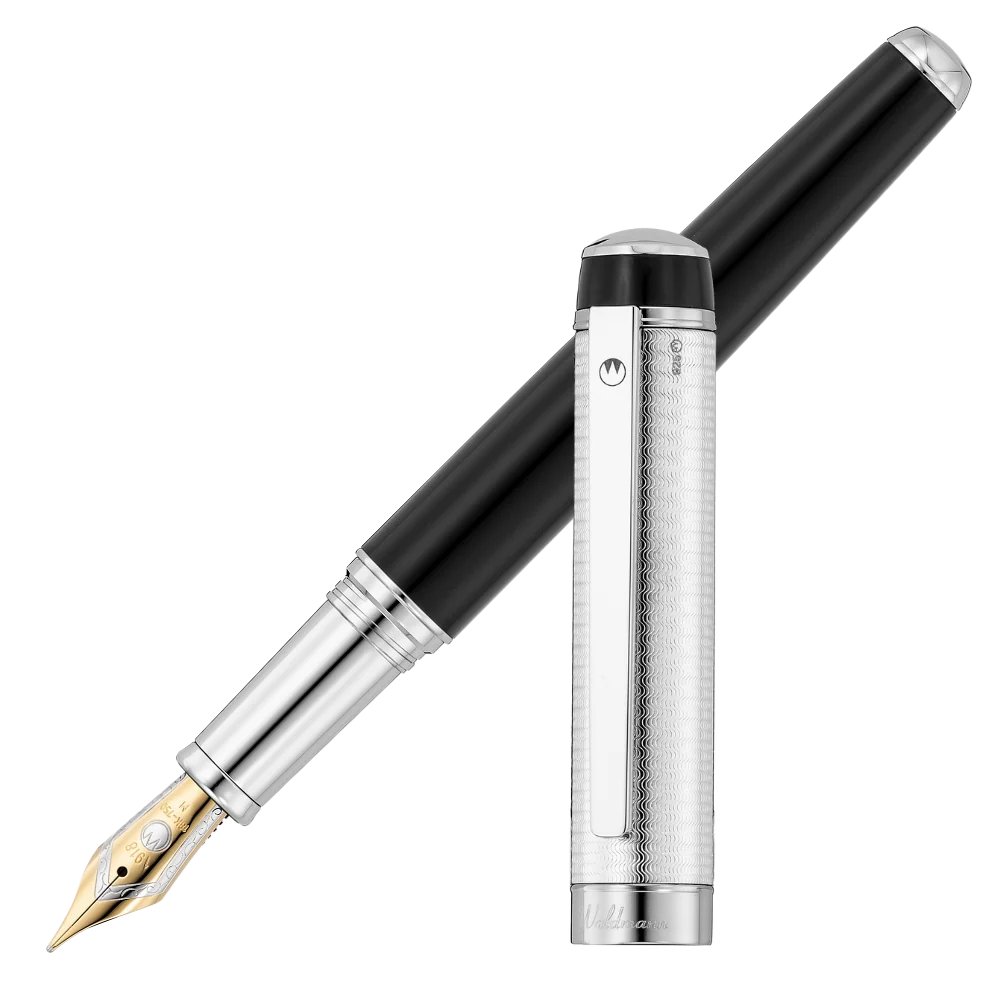 Waldmann Grandeur Black Lacquer Fountain Pen