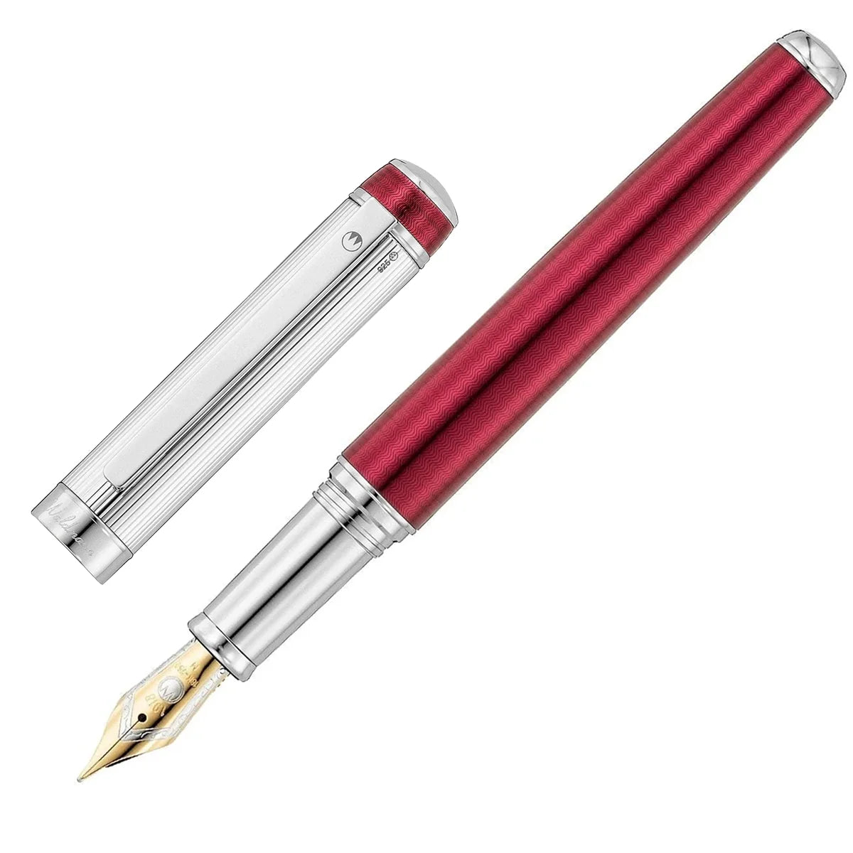 Waldmann Grandeur Burgundy Fountain Pen