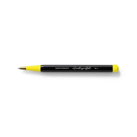 Leuchtturm1917 Drehgriffel Nr. 1 Bauhaus Edition Ballpoint Black/Lemon