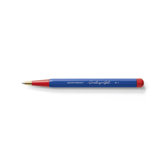 Leuchtturm1917 Drehgriffel Nr. 1 Bauhaus Edition Ballpoint Royal Blue/Red