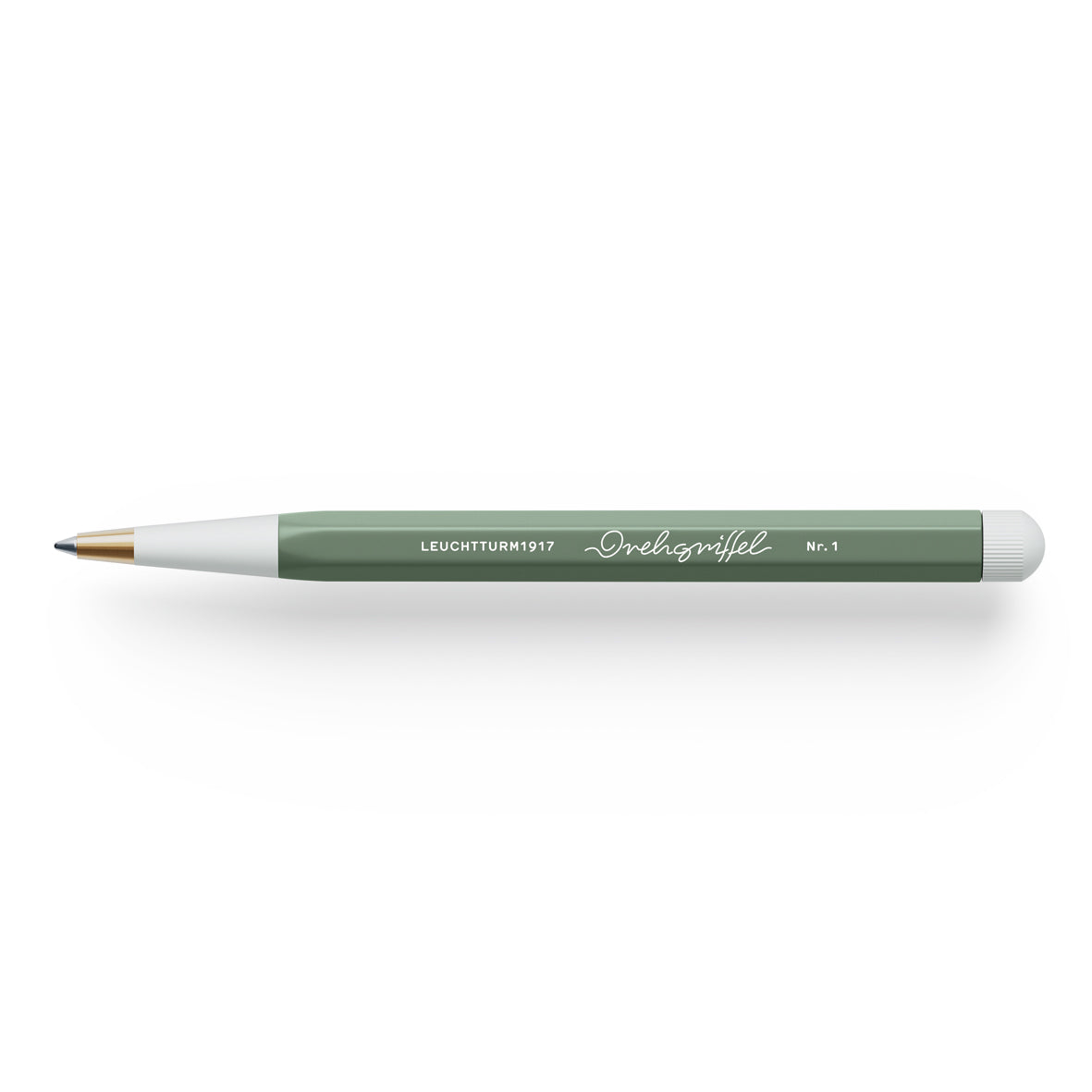Leuchtturm1917 Drehgriffel Nr. 1 Olive Ballpoint Or Gel