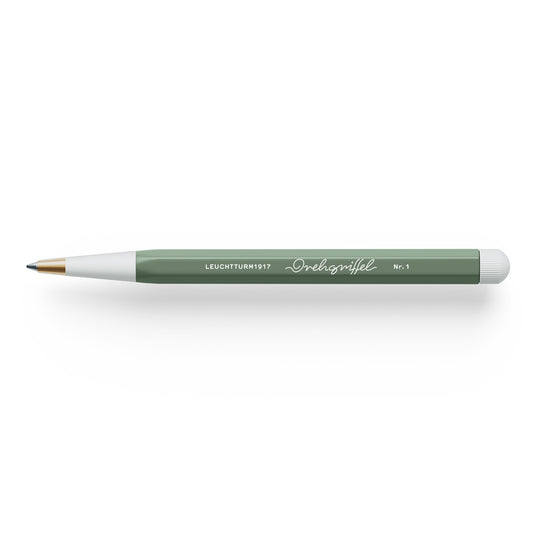 Leuchtturm1917 Drehgriffel Nr. 1 Olive Ballpoint Or Gel