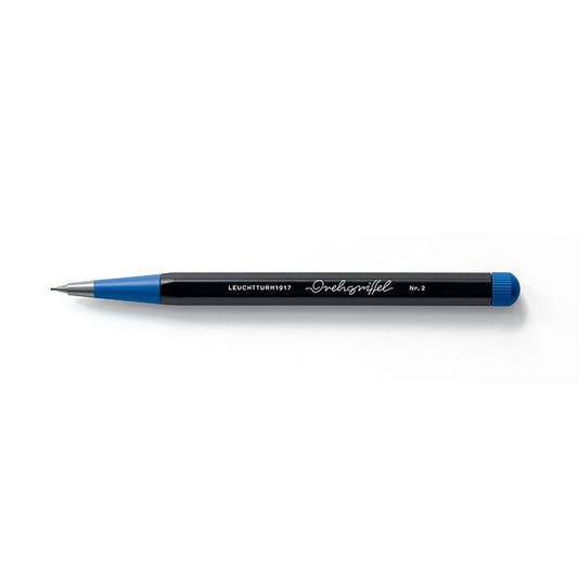 Leuchtturm1917 Drehgriffel Nr. 2 Bauhaus Edition Mechanical Pencil Black/Royal Blue