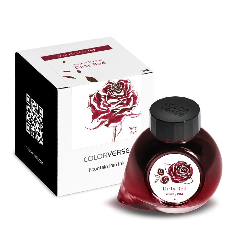 Colorverse Dirty Red Project Volume One 65mL Ink Bottles