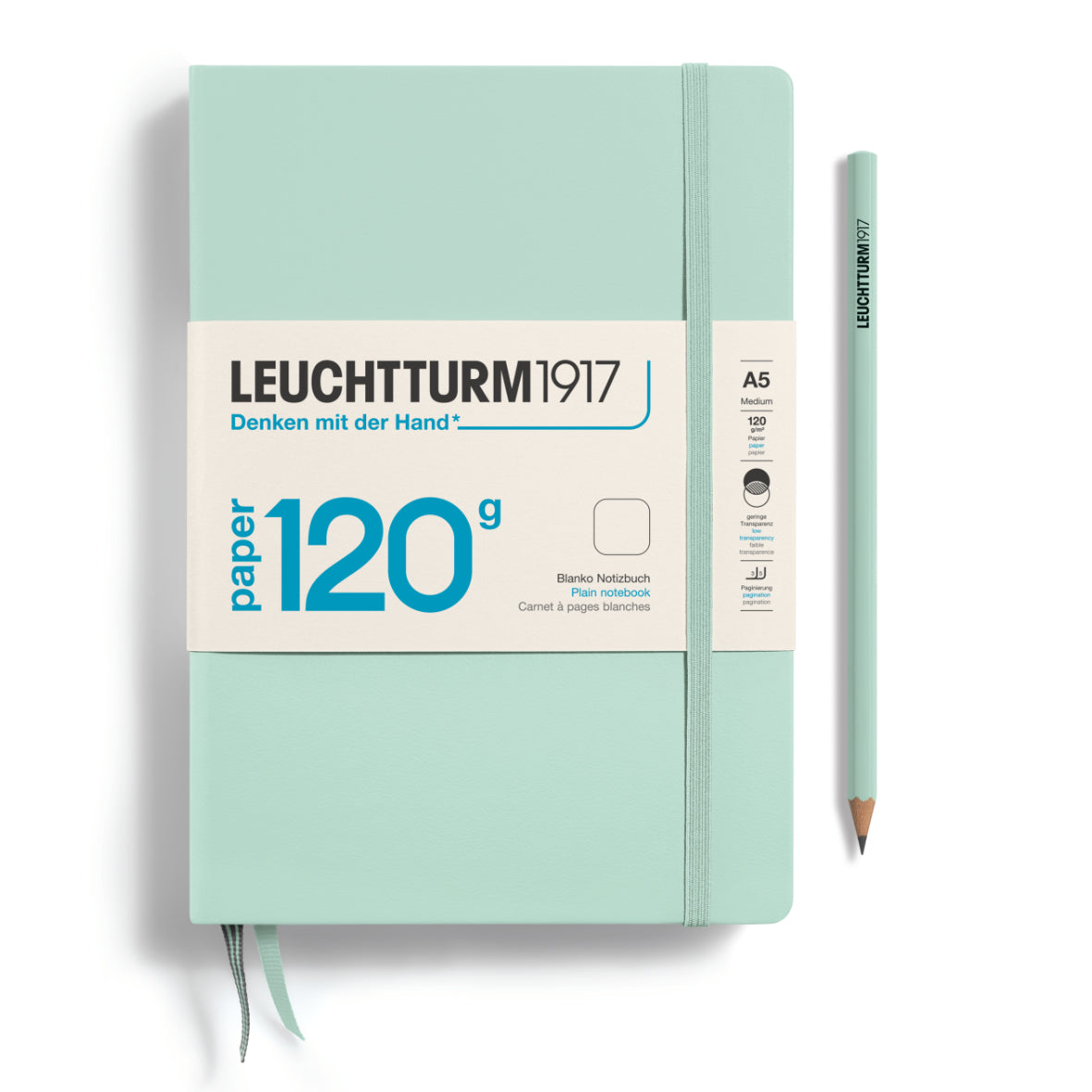 Leuchtturm1917 Notebook Medium A5 120G Edition Mint Green