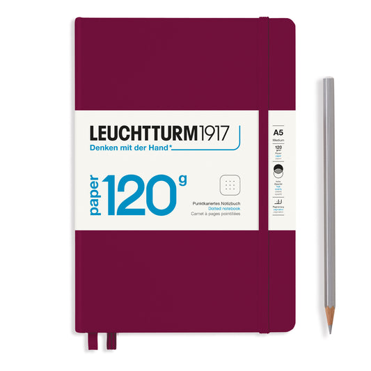 Leuchtturm1917 Notebook Medium A5 120G Edition Port Red