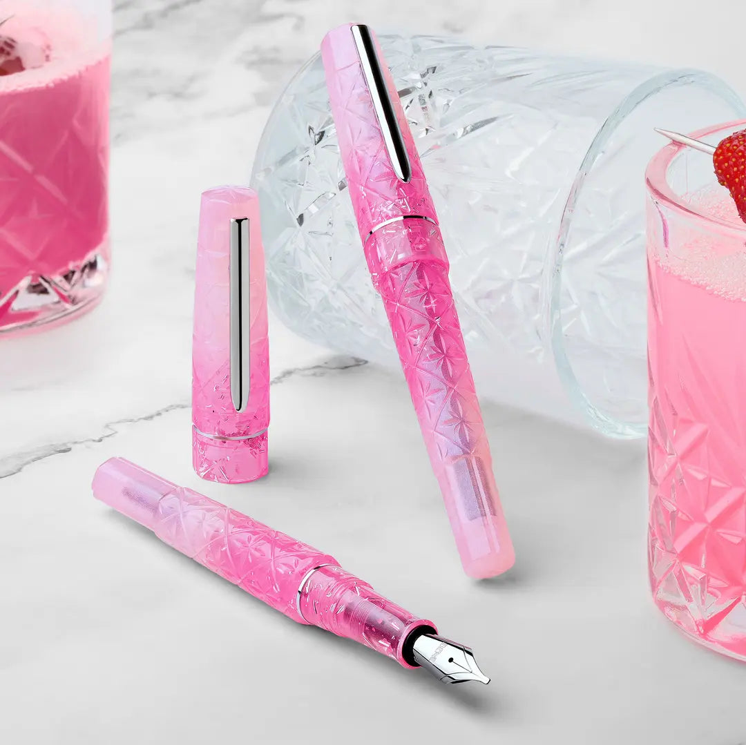 Benu Pink Lady Cocktail Hour Fountain Pen