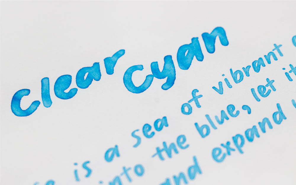 Colorverse Clear Cyan Project Volume One 65mL Ink Bottles