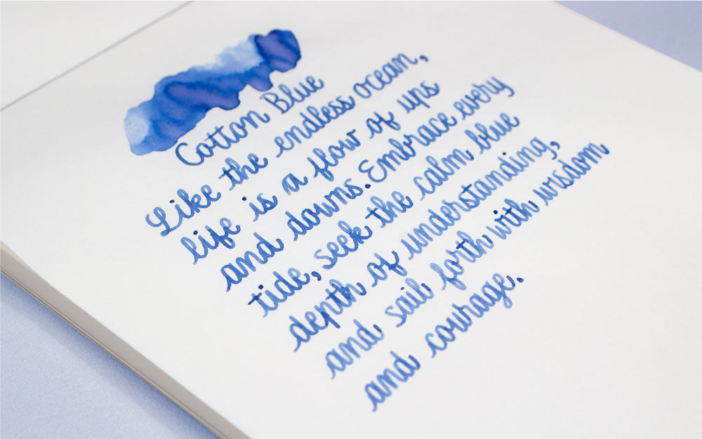 Colorverse Cotton Blue Project Volume One 65mL Ink Bottles