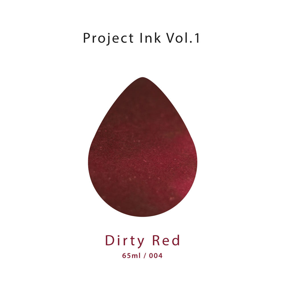 Colorverse Dirty Red Project Volume One 65mL Ink Bottles