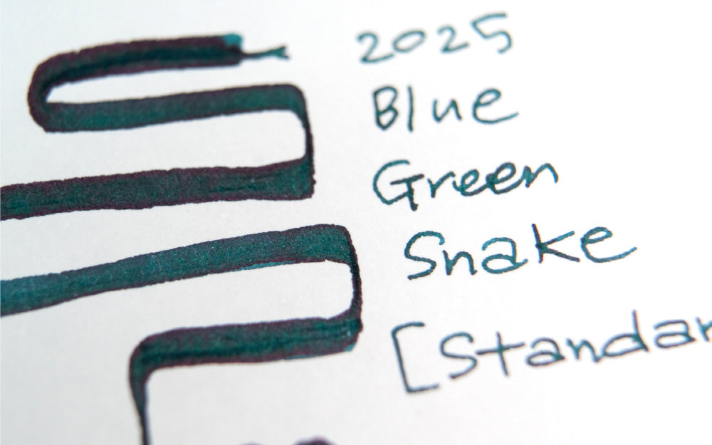 Colorverse 2025 Standard Blue Green Snake 15mL Bottled Ink