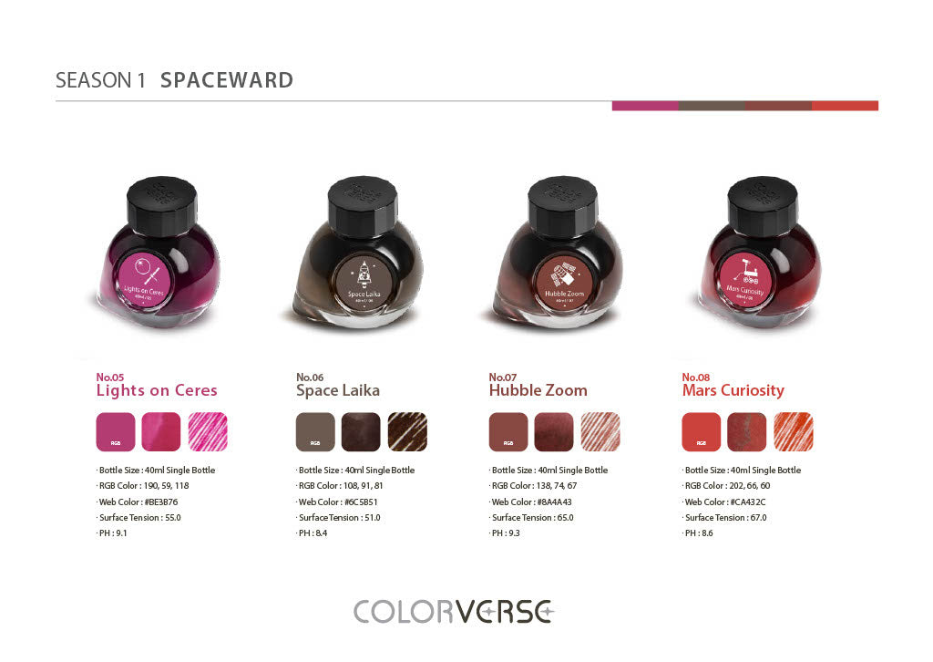 Colorverse Dark Energy 40mL Season Two Bottled Ink