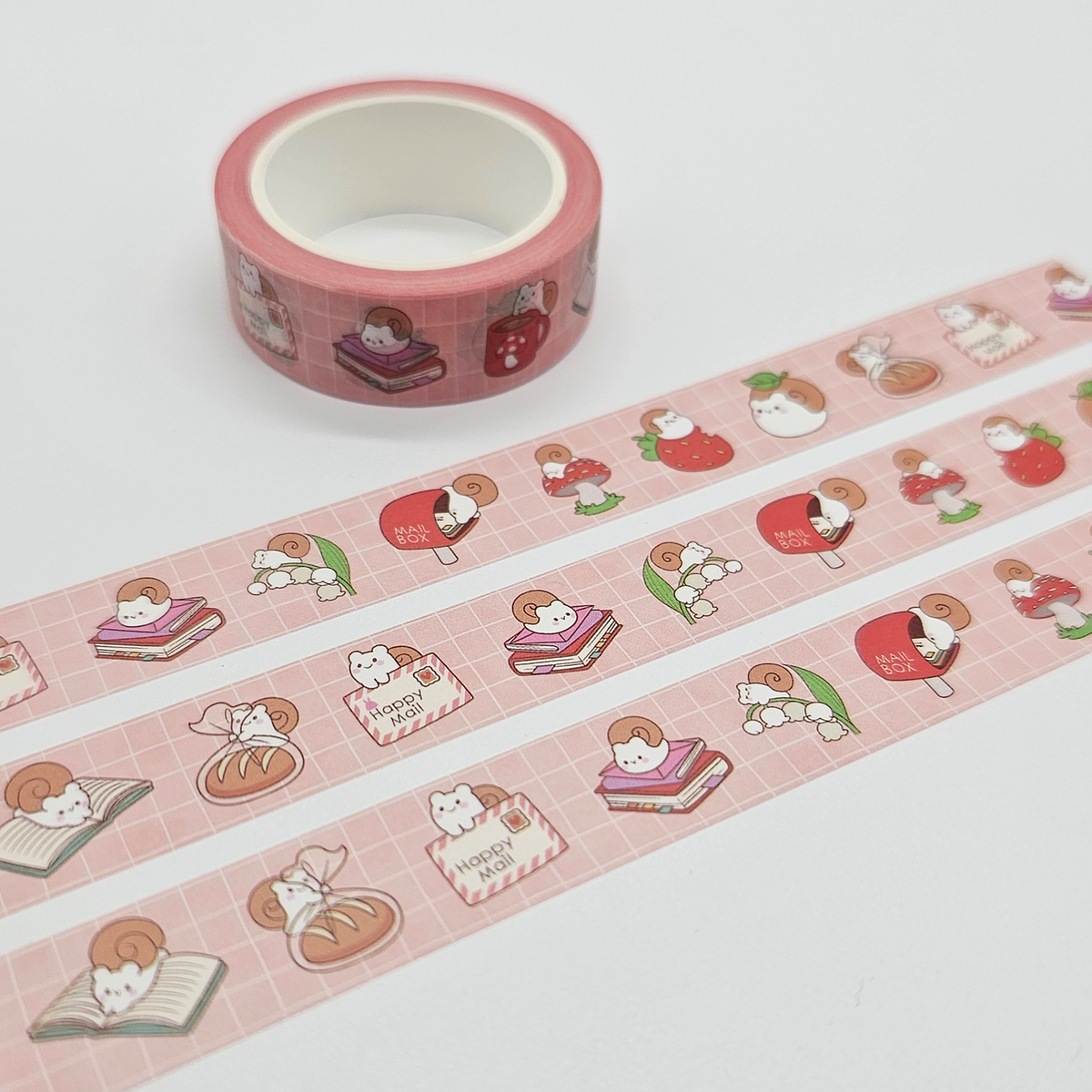 Snail Mail Washi Tape | 15mm x 10m | W043
