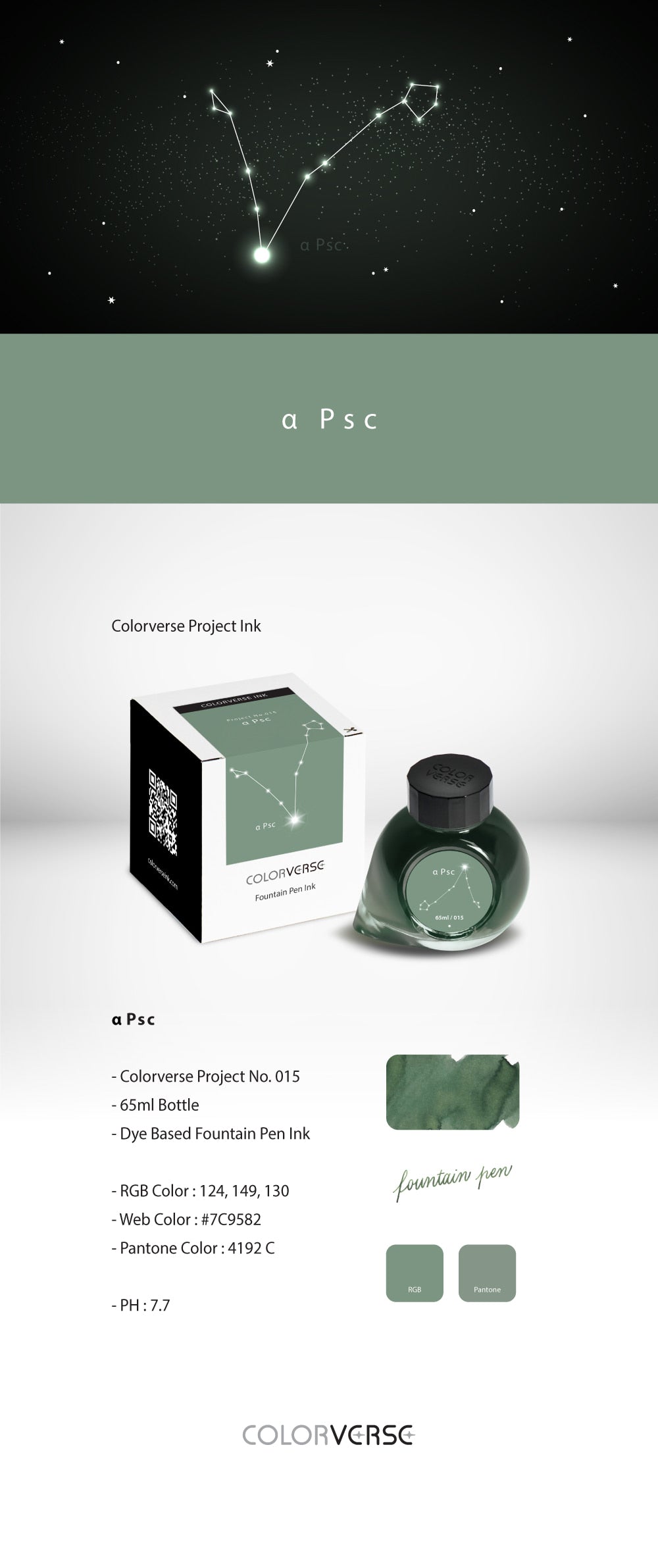 Colorverse a Psc Constellation One 65mL Ink Bottles