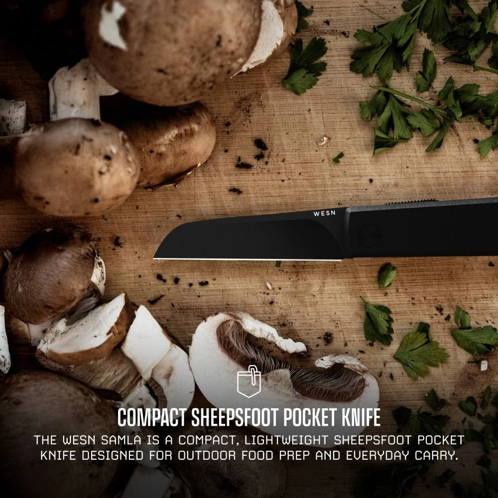 WESN Samla Knife Blacked Out