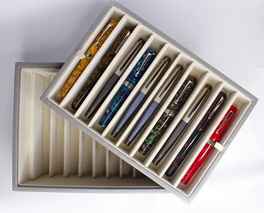 Epitome 20 Fountain Pen Leather Storage Box